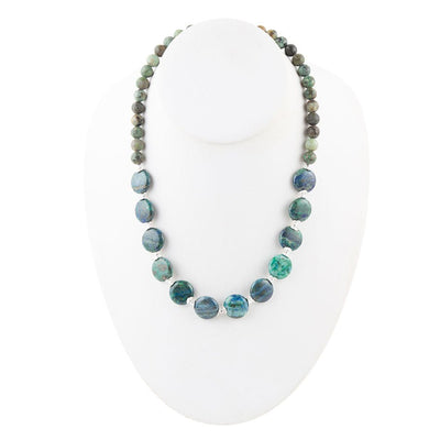 Chrysocolla Chunky Necklace