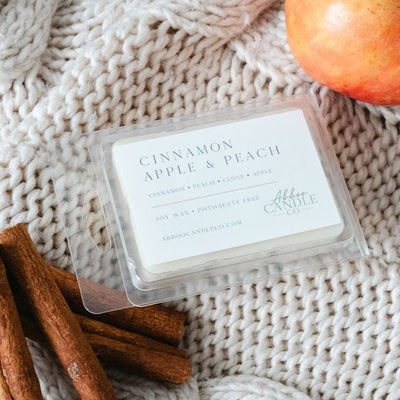 Cinnamon Apple and Peach Soy Wax Melts