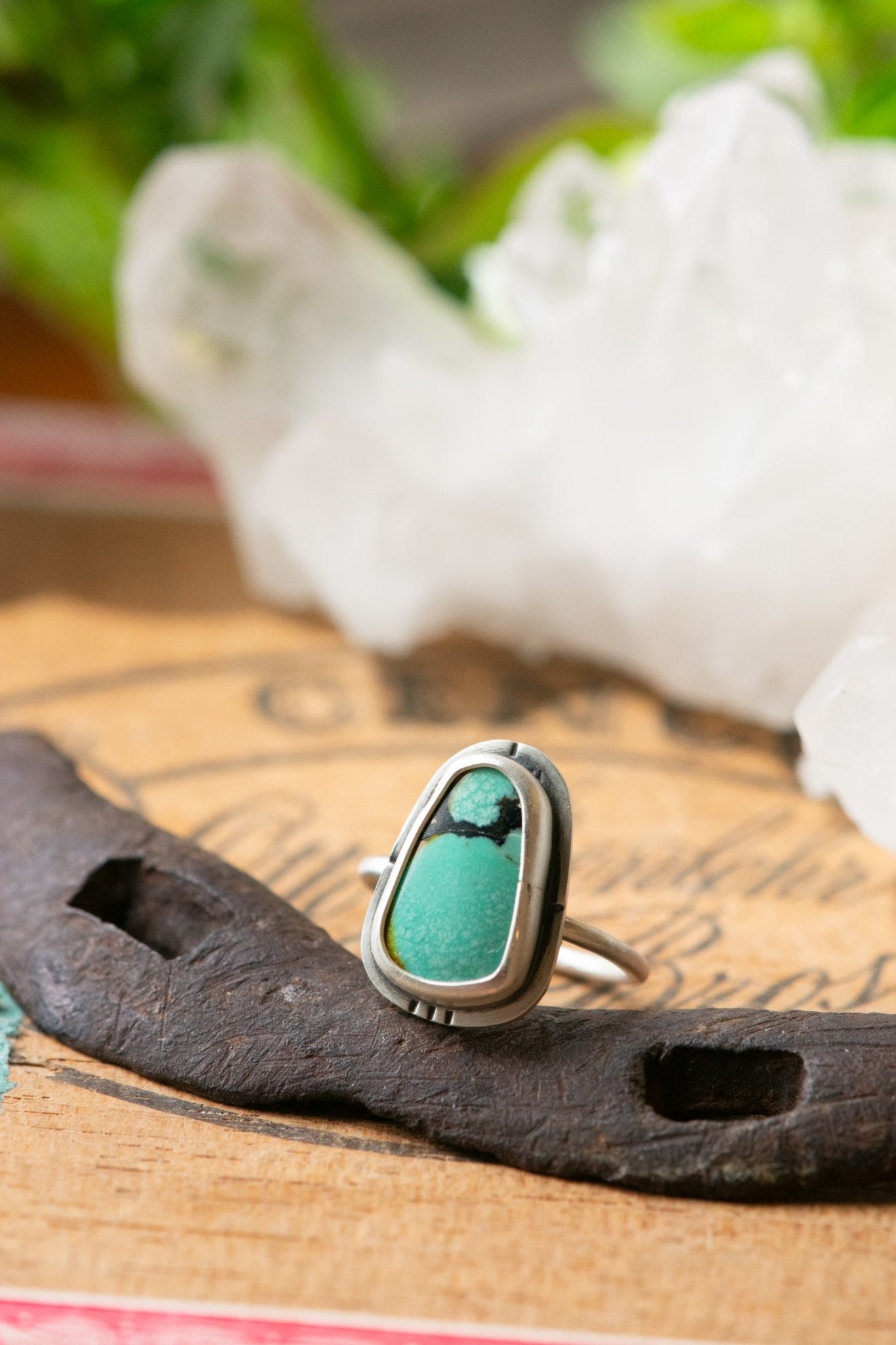 COMPASS TURQUOISE RING