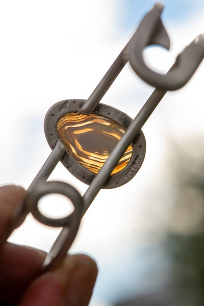 CONCENTRIC AGATE CUFF