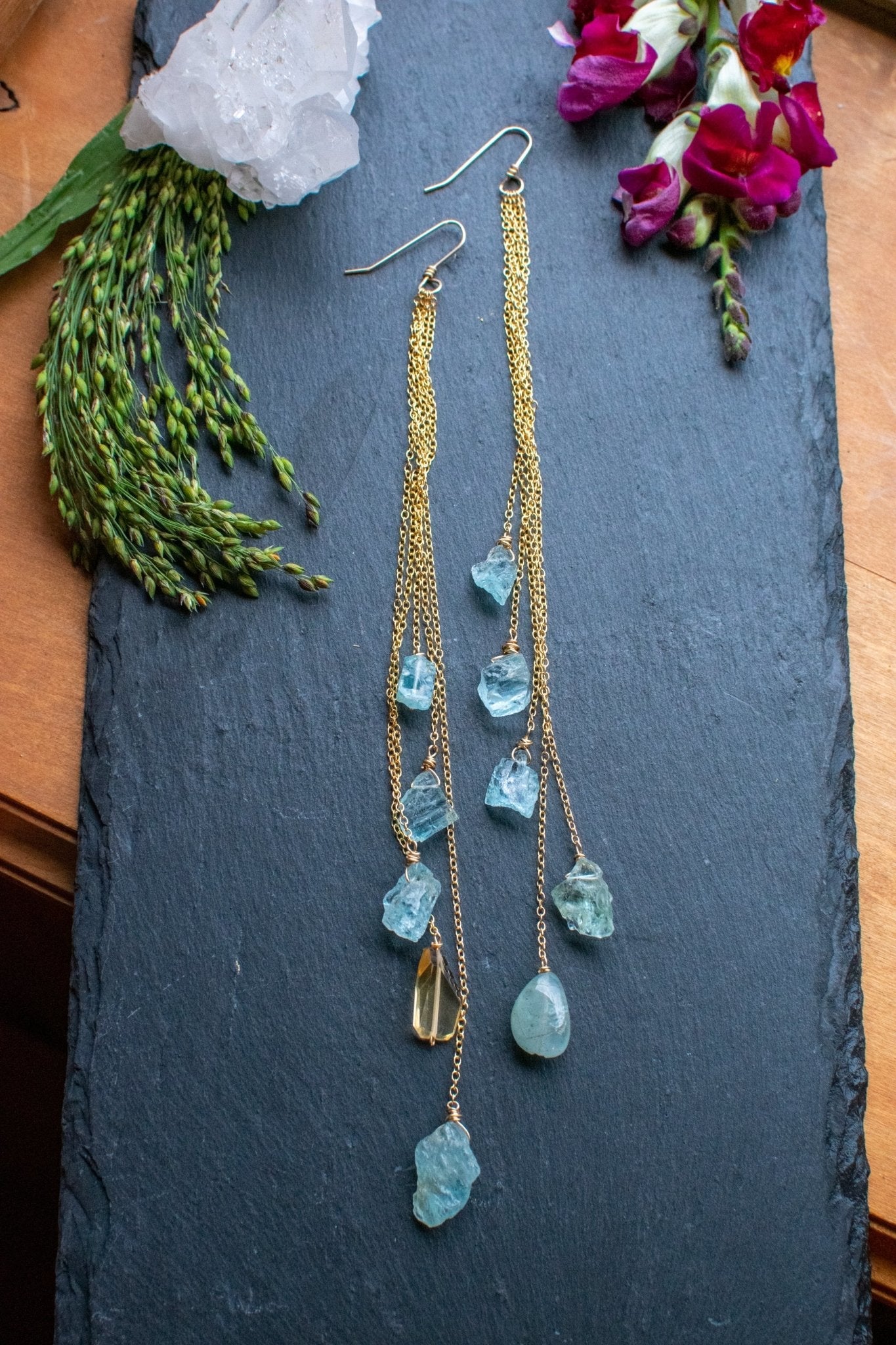 CRYSTAL VISIONS IN AQUAMARINE