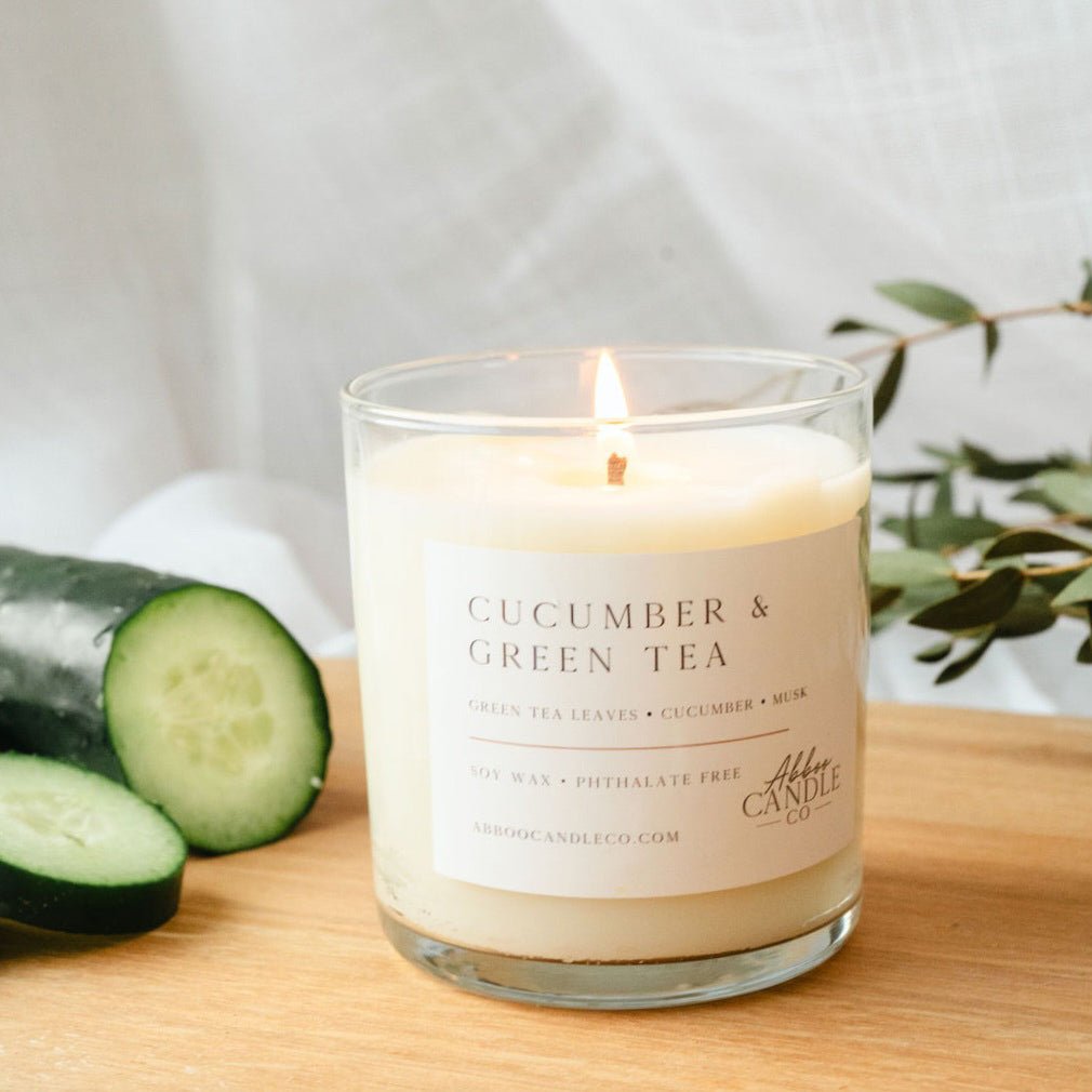 Cucumber and Green Tea Soy Tumbler Candle