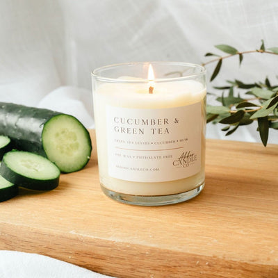 Cucumber and Green Tea Soy Tumbler Candle