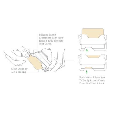 D01 DAPPER™ WALLET - SPECIAL EDITION - SLATE GREY