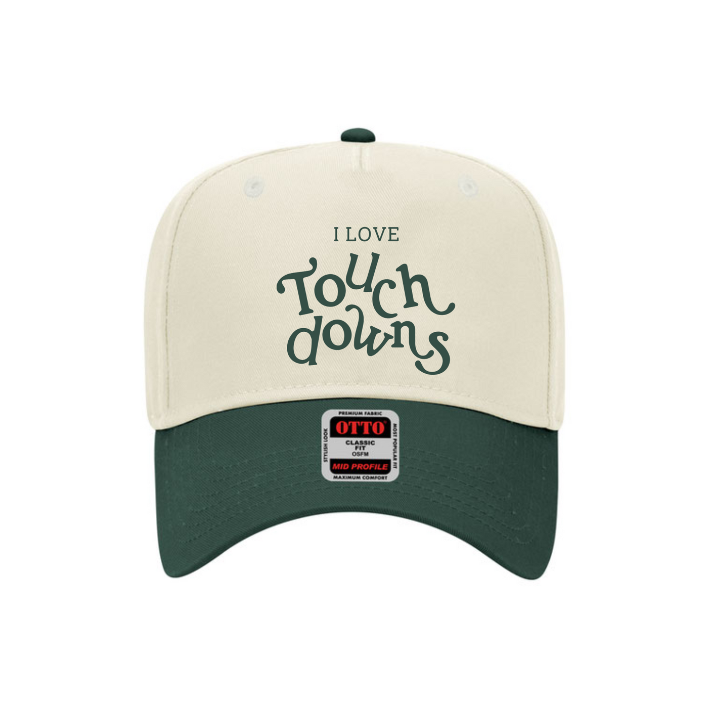 I Love Touchdowns Trucker Hat