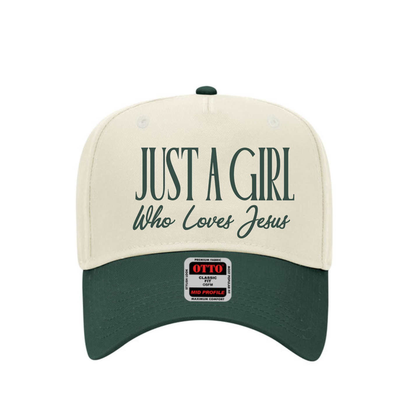 Just a Girl Who Loves Jesus Trucker Hat