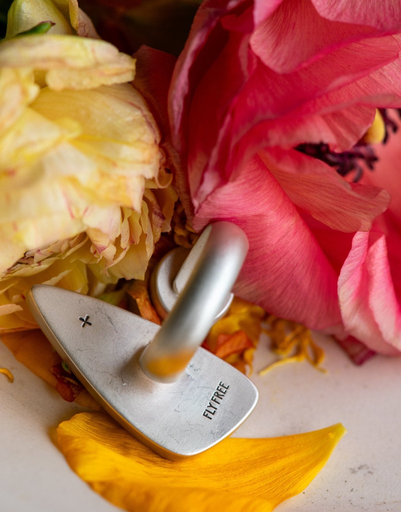 DEEP DIVE CHRYSOCOLLA, CITRINE + STERLING RING