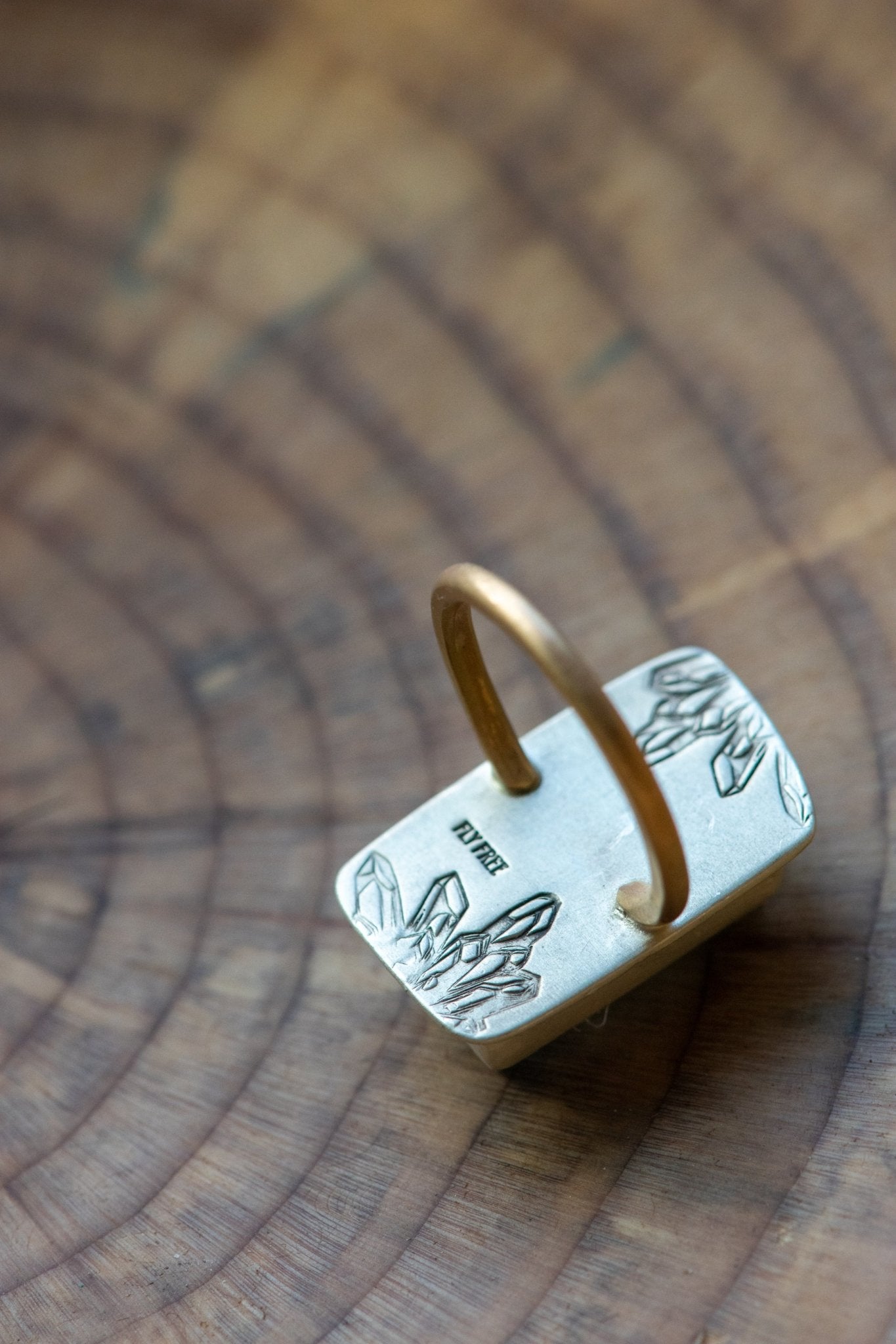 DELIGHTFUL AQUAMARINE RING
