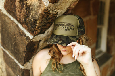 Eat More Beef Trucker Hat