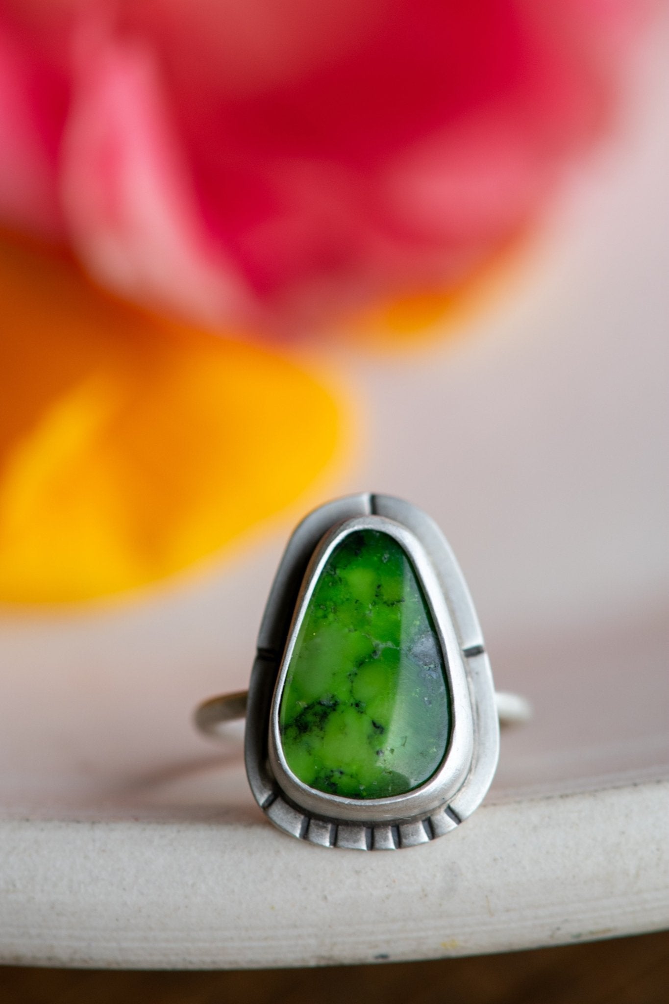 ELECTRIC TURQUOISE RING