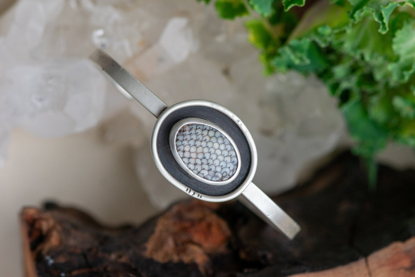 EON FISH FOSSIL CUFF