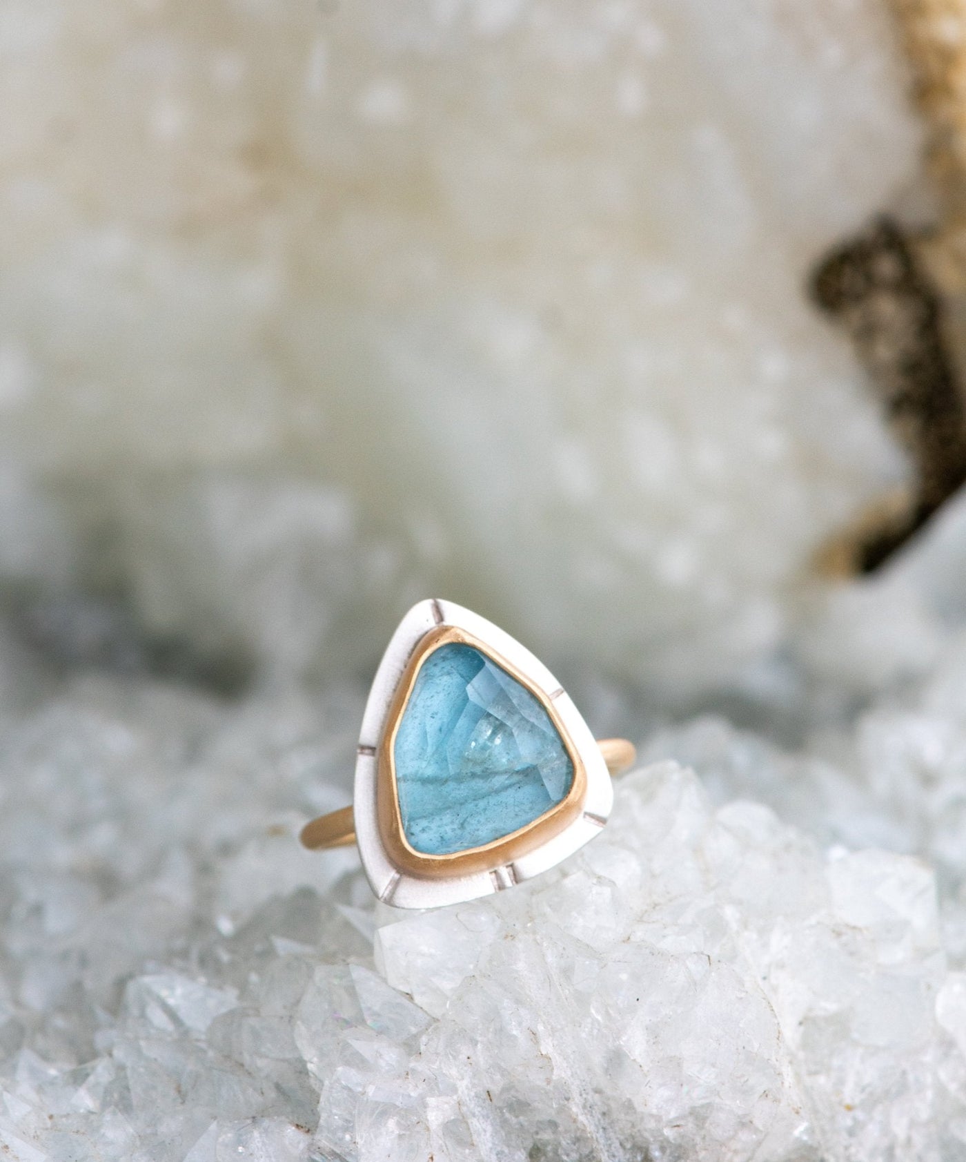 ETERNAL AQUAMARINE RING
