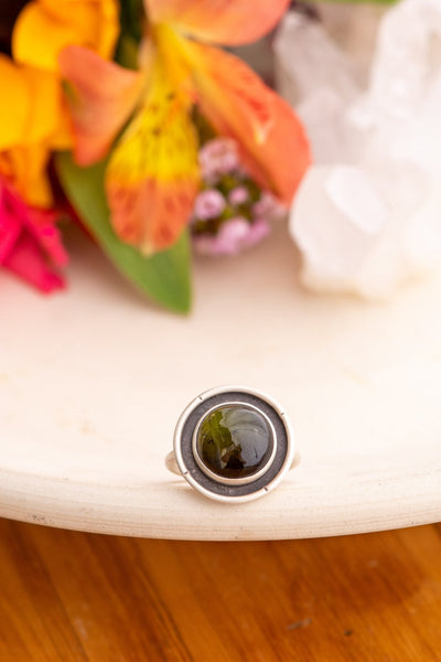 EVERGREEN TOURMALINE RING