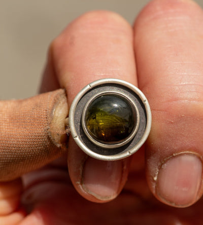 EVERGREEN TOURMALINE RING