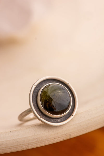 EVERGREEN TOURMALINE RING