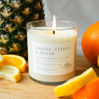 Exotic Citrus and Sugar Soy Tumbler Candle