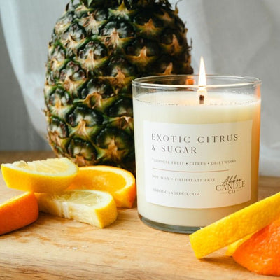 Exotic Citrus and Sugar Soy Tumbler Candle