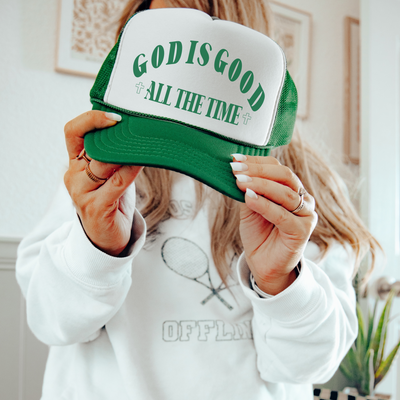 God Is Good Trucker Hat