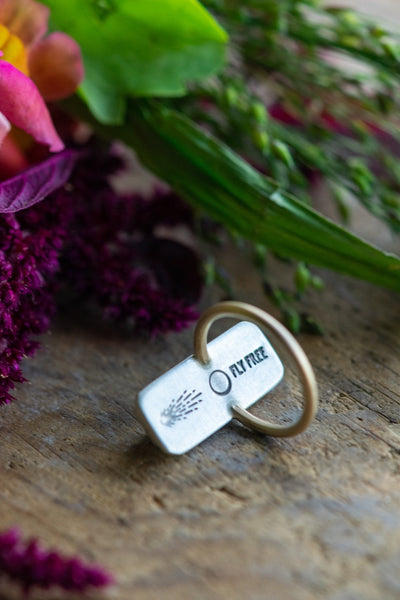 MINI SUN RAY CITRINE RING