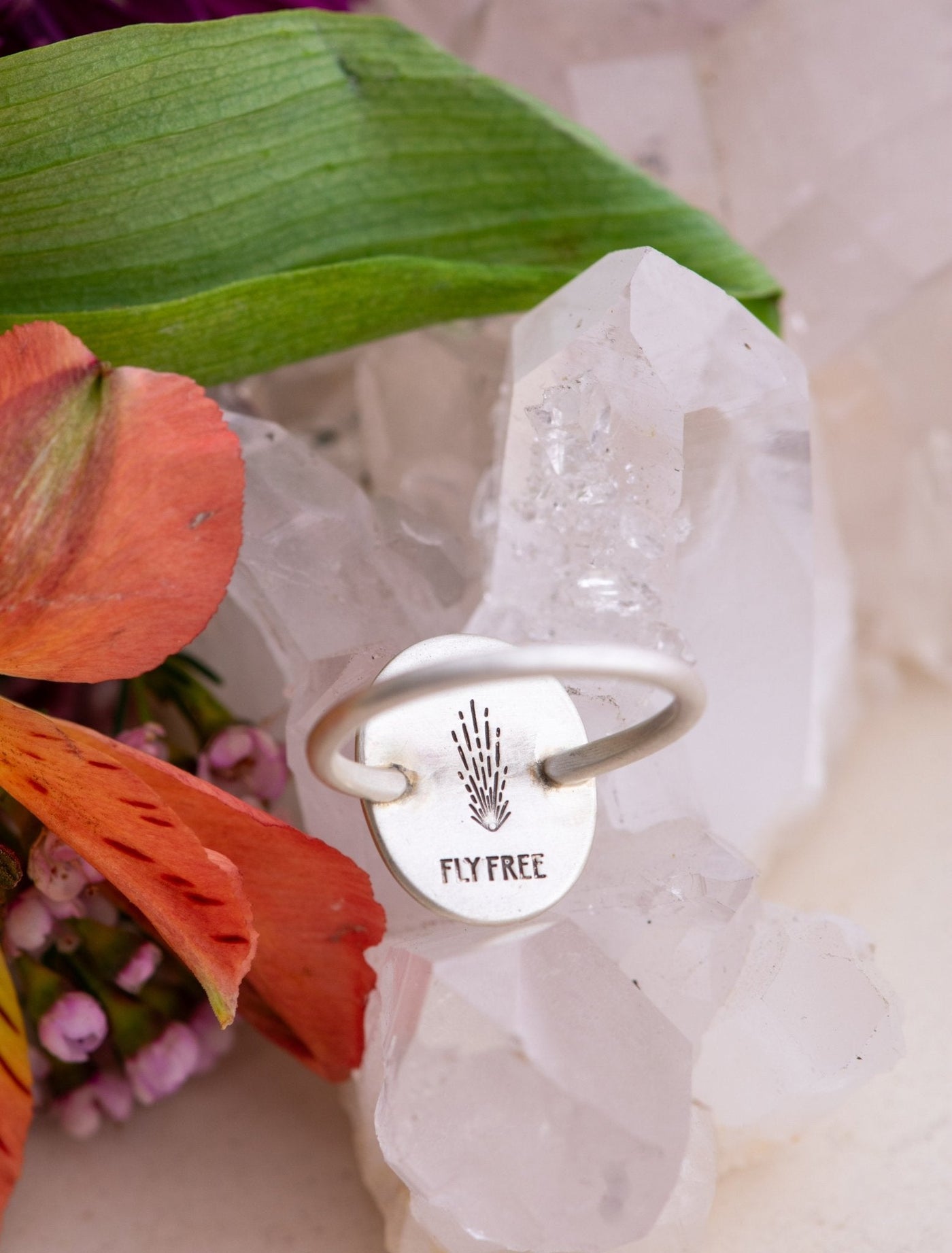 GONEBY FISH FOSSIL RING