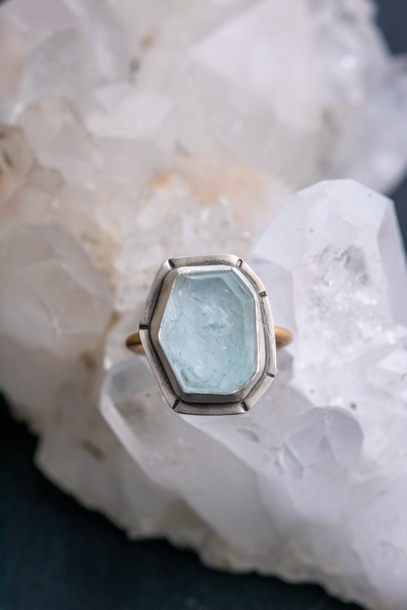 GOSHENITE DELIGHT RING