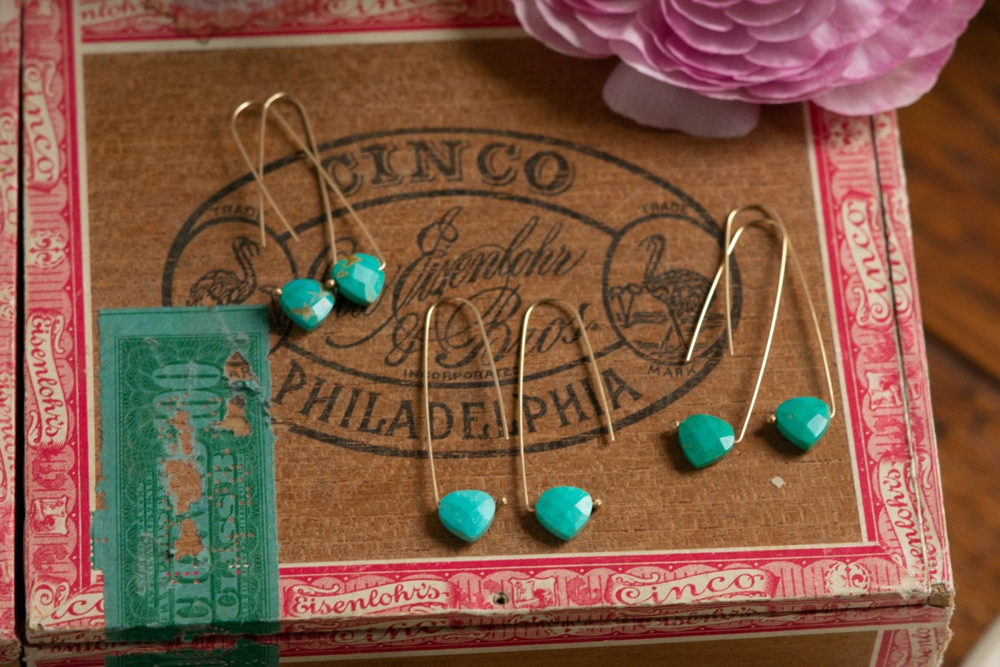 GROW TURQUOISE EARRINGS