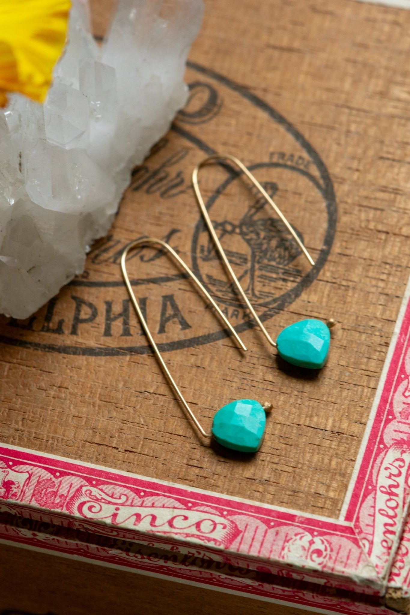 GROW TURQUOISE EARRINGS