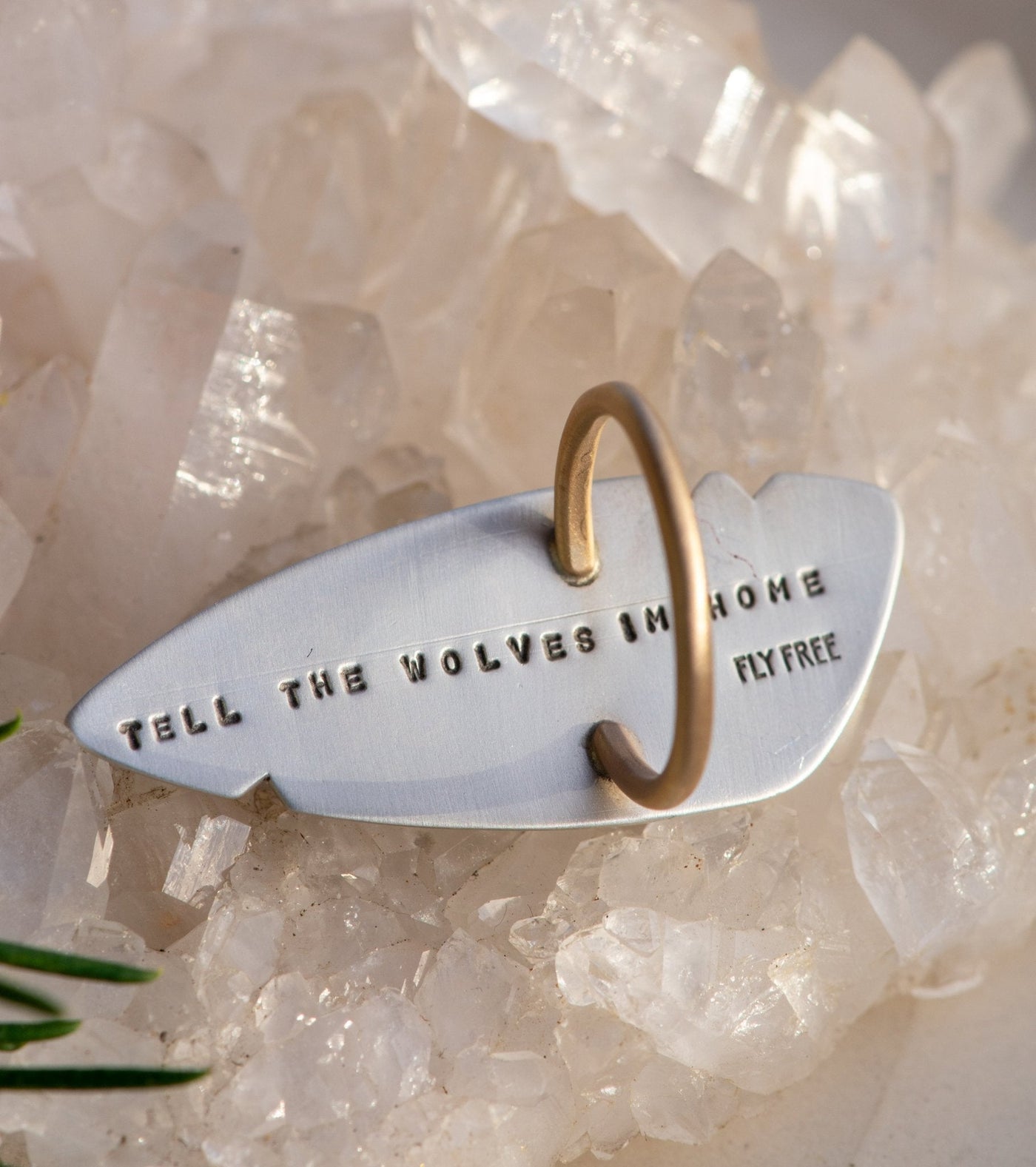 HOWL MONTANA AGATE RING