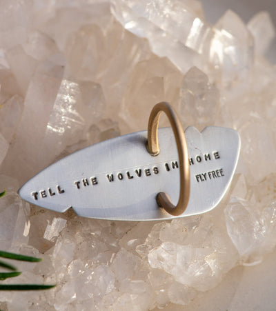 HOWL MONTANA AGATE RING