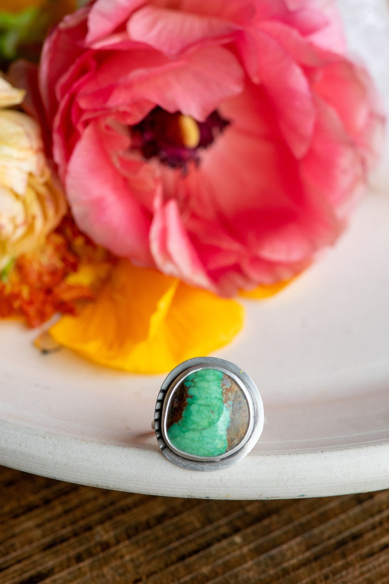 I KNOW TURQUOISE RING