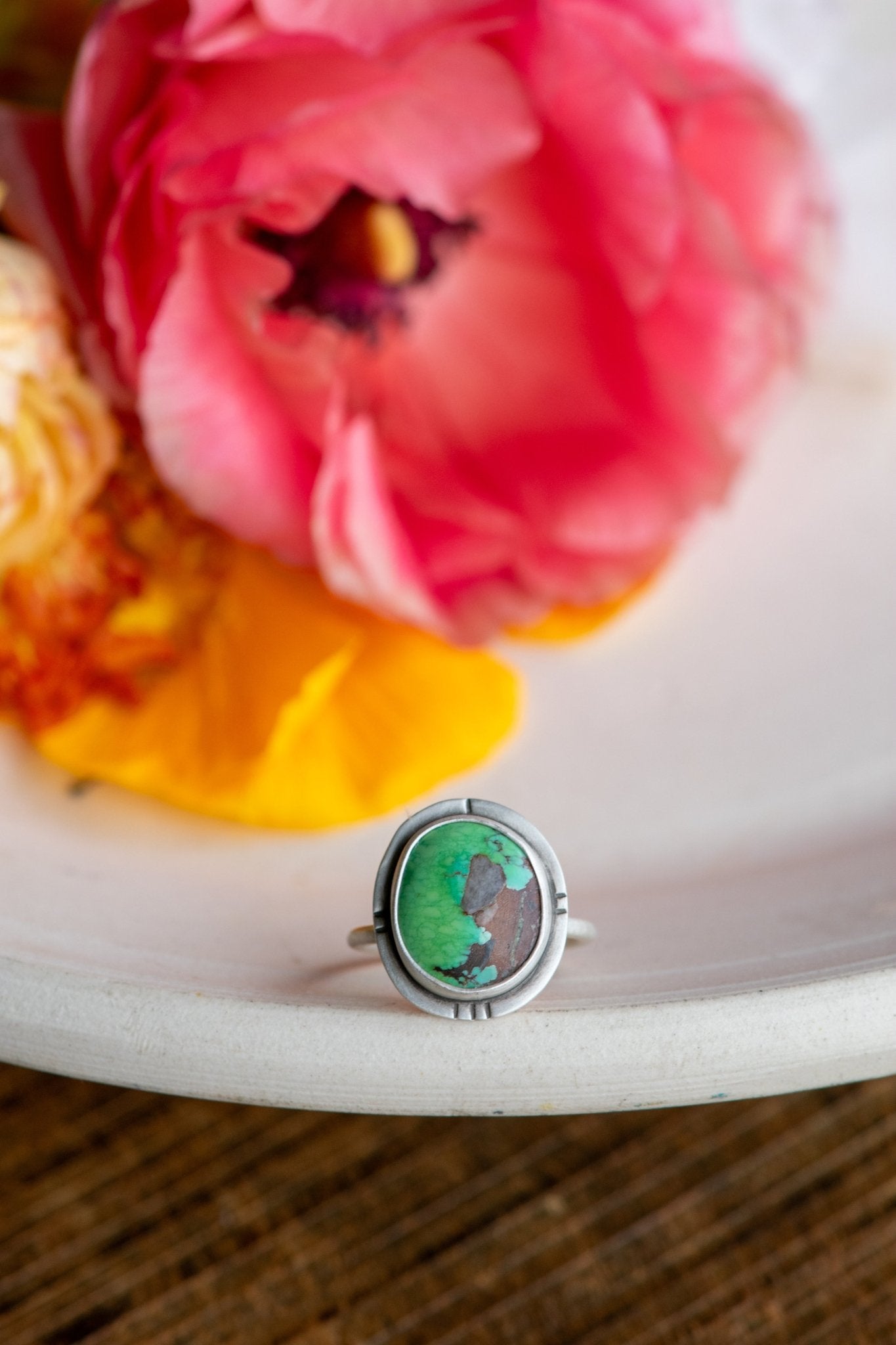 IT'S YOUR HEART TURQUOISE RING