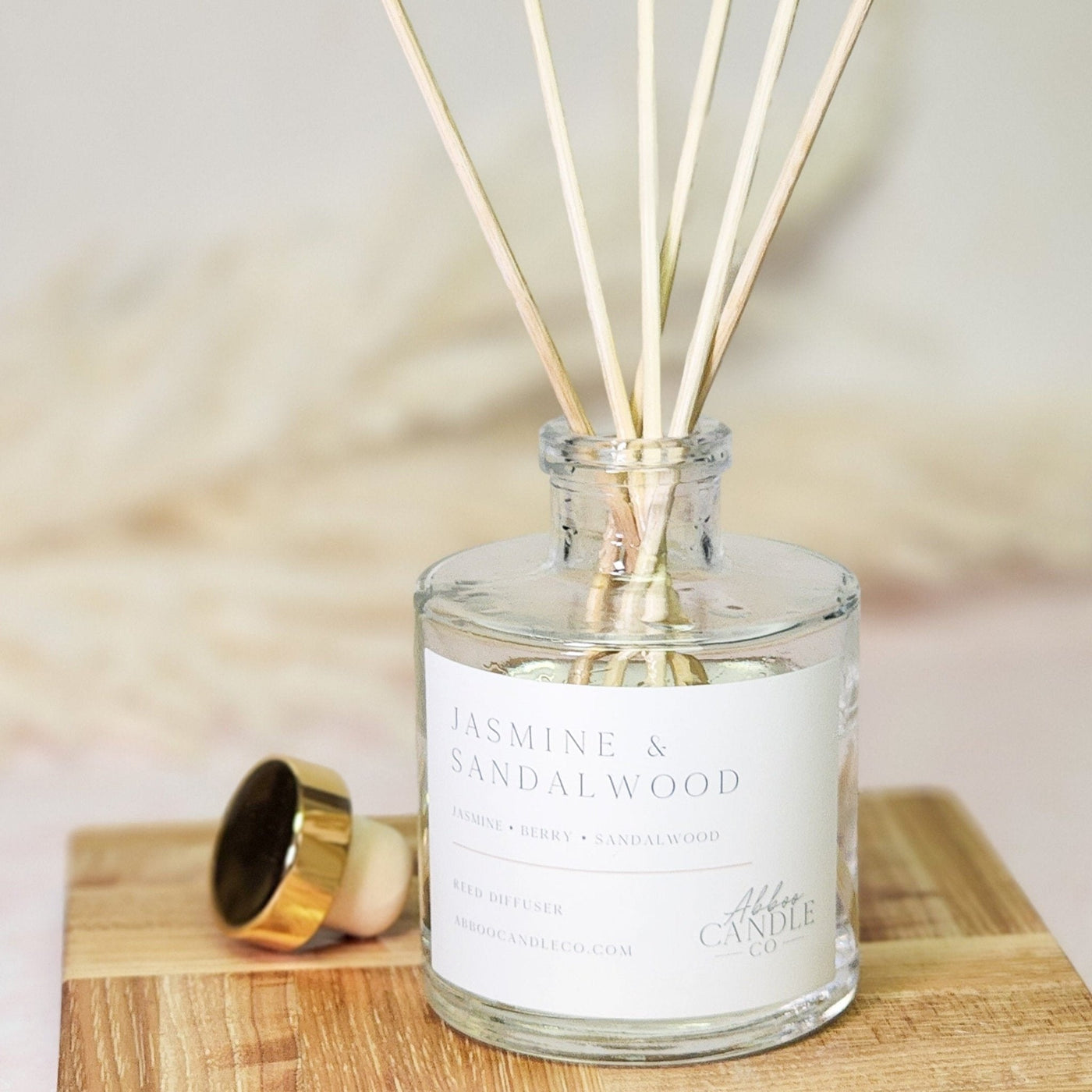 Jasmine and Sandalwood Reed Diffuser