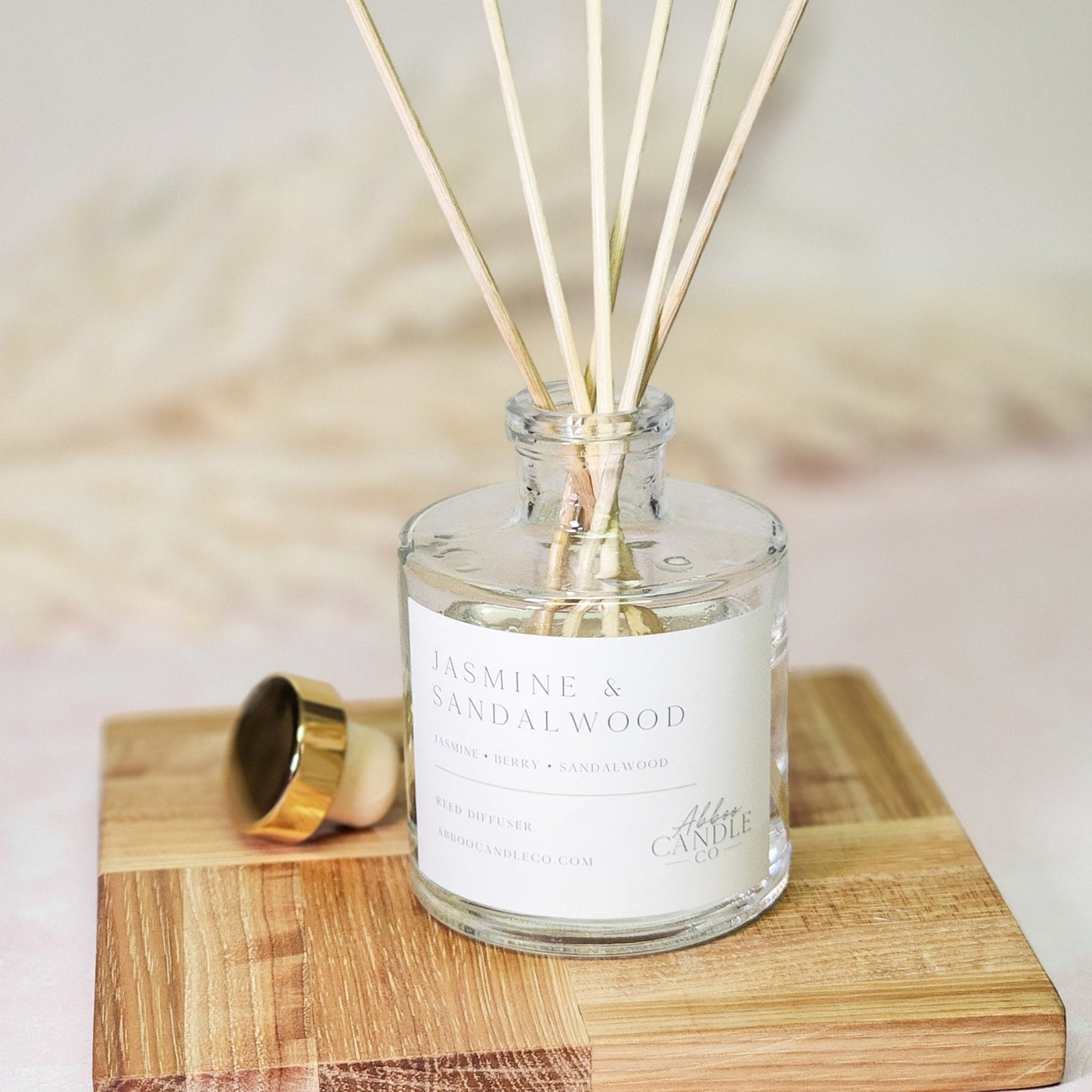 Jasmine and Sandalwood Reed Diffuser