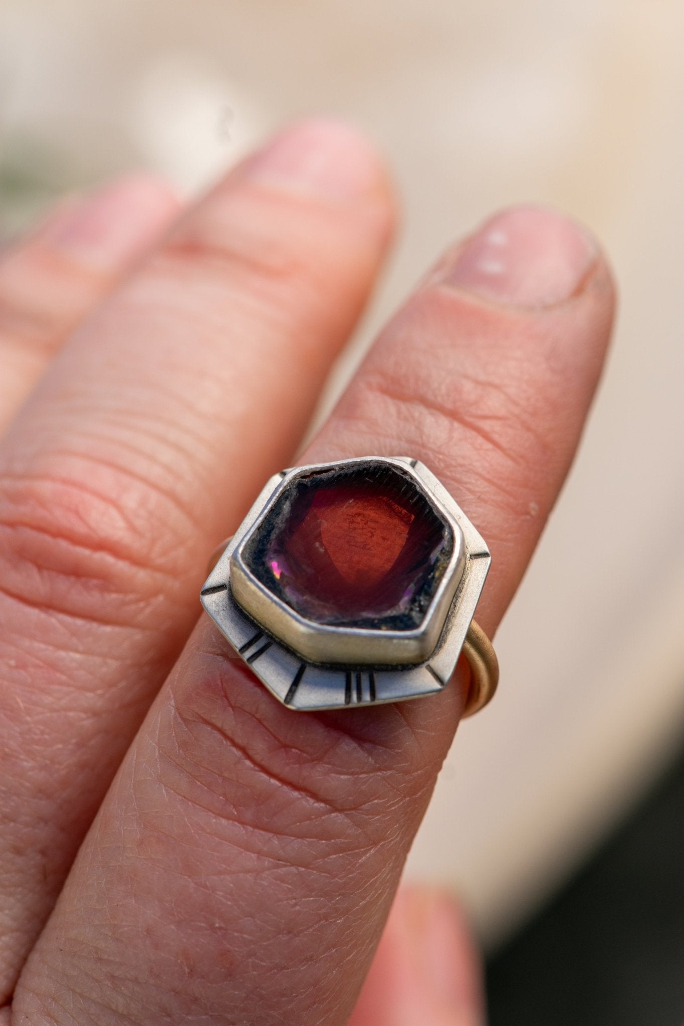 LA VIE EN LA TOURMALINE RING