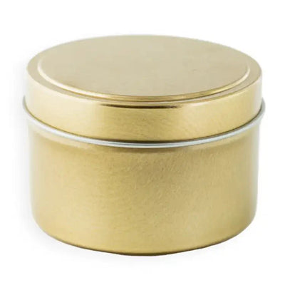 Lemon and Sugar Cookie Gold Tin Soy Candle