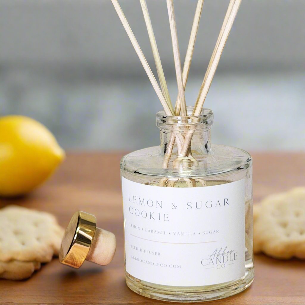 Lemon and Sugar Cookie Reed Diffuser