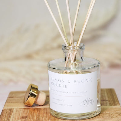 Lemon and Sugar Cookie Reed Diffuser