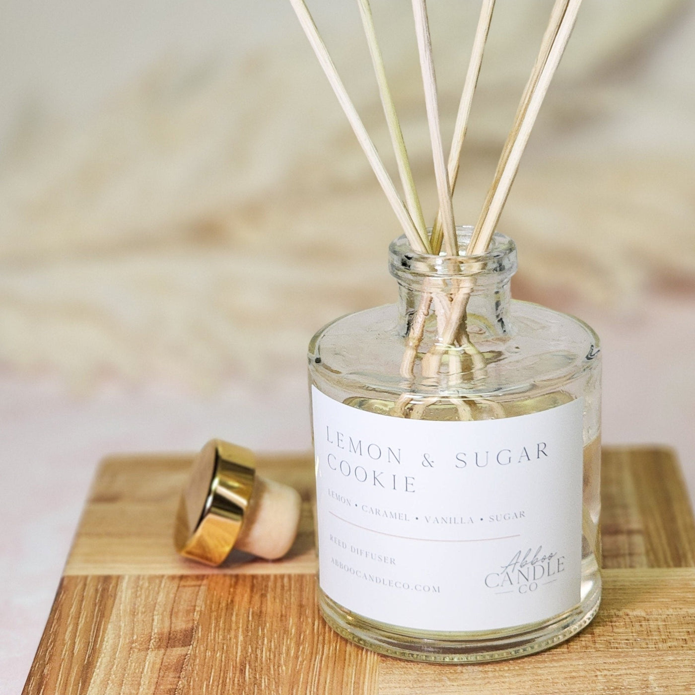 Lemon and Sugar Cookie Reed Diffuser