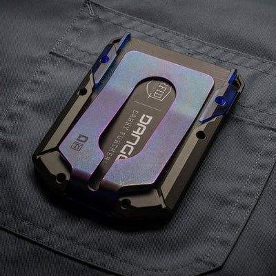 M4 SPECIAL EDITION MAVERICK™ RAIL WALLET with BURPLE ANODIZED TITANIUM CLIP