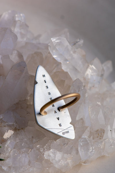MISCHIEF MONTANA AGATE RING