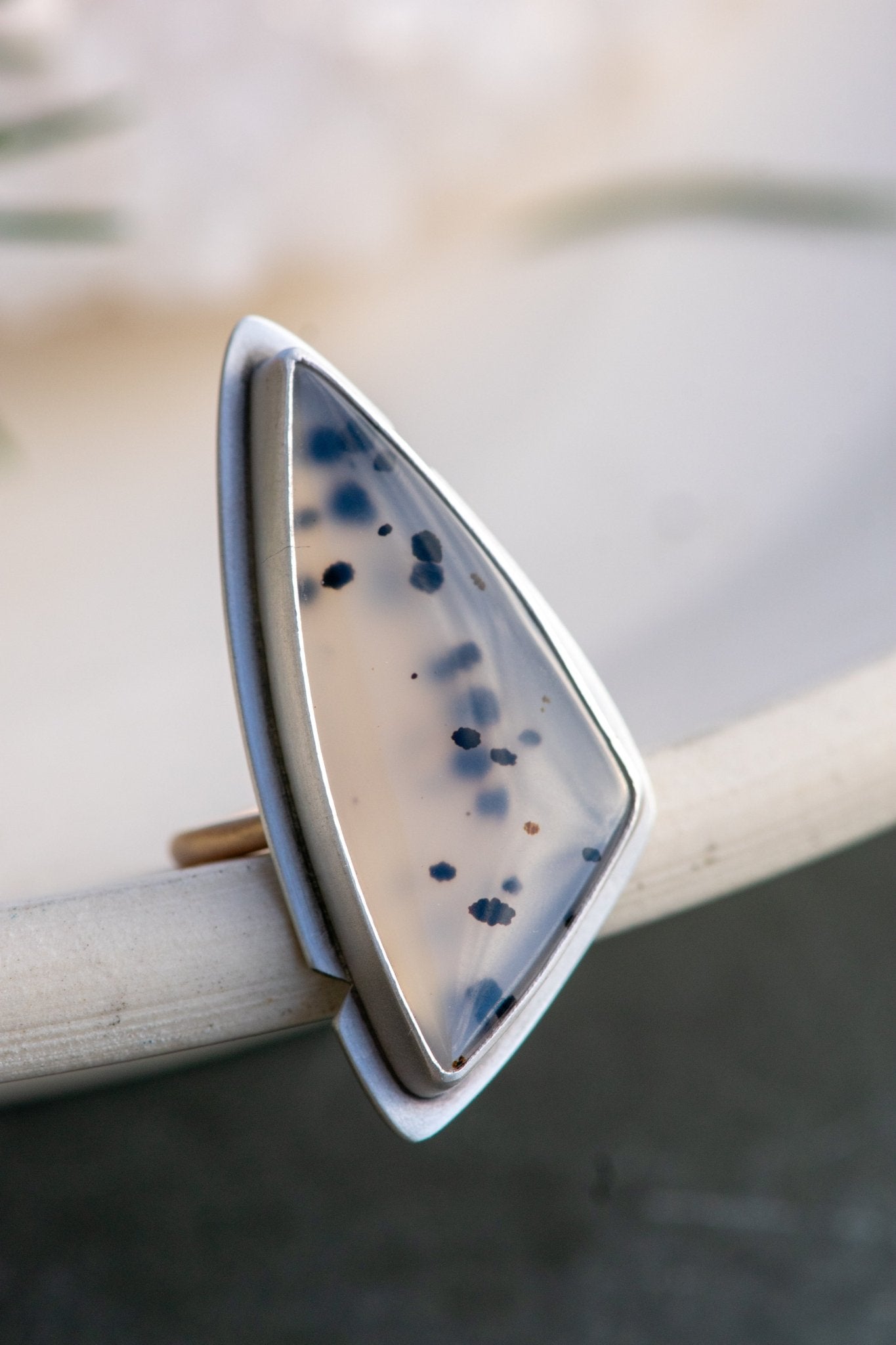 MISCHIEF MONTANA AGATE RING