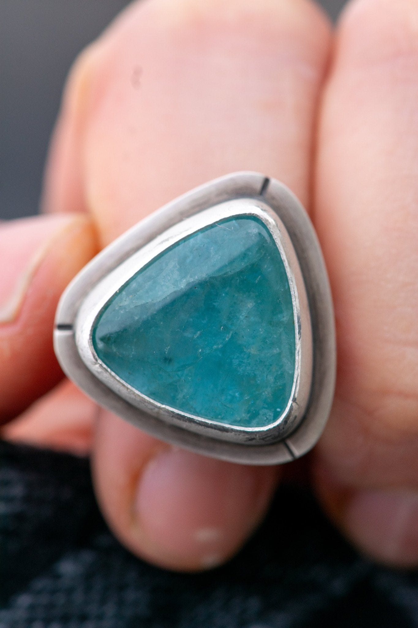 MOSAIC BLUE AQUAMARINE RING