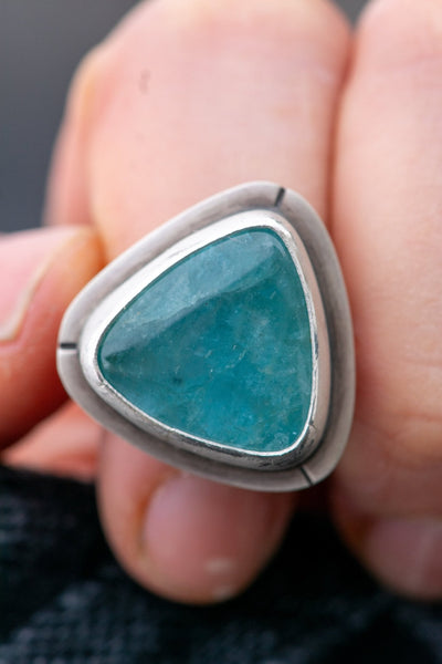 MOSAIC BLUE AQUAMARINE RING