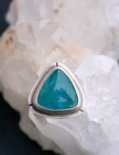 MOSAIC BLUE AQUAMARINE RING
