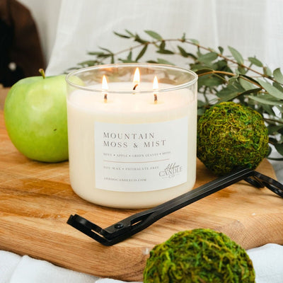 Mountain Moss and Mist 3-Wick Soy Candle