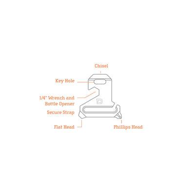 MT01 CLASP MULTI-TOOL