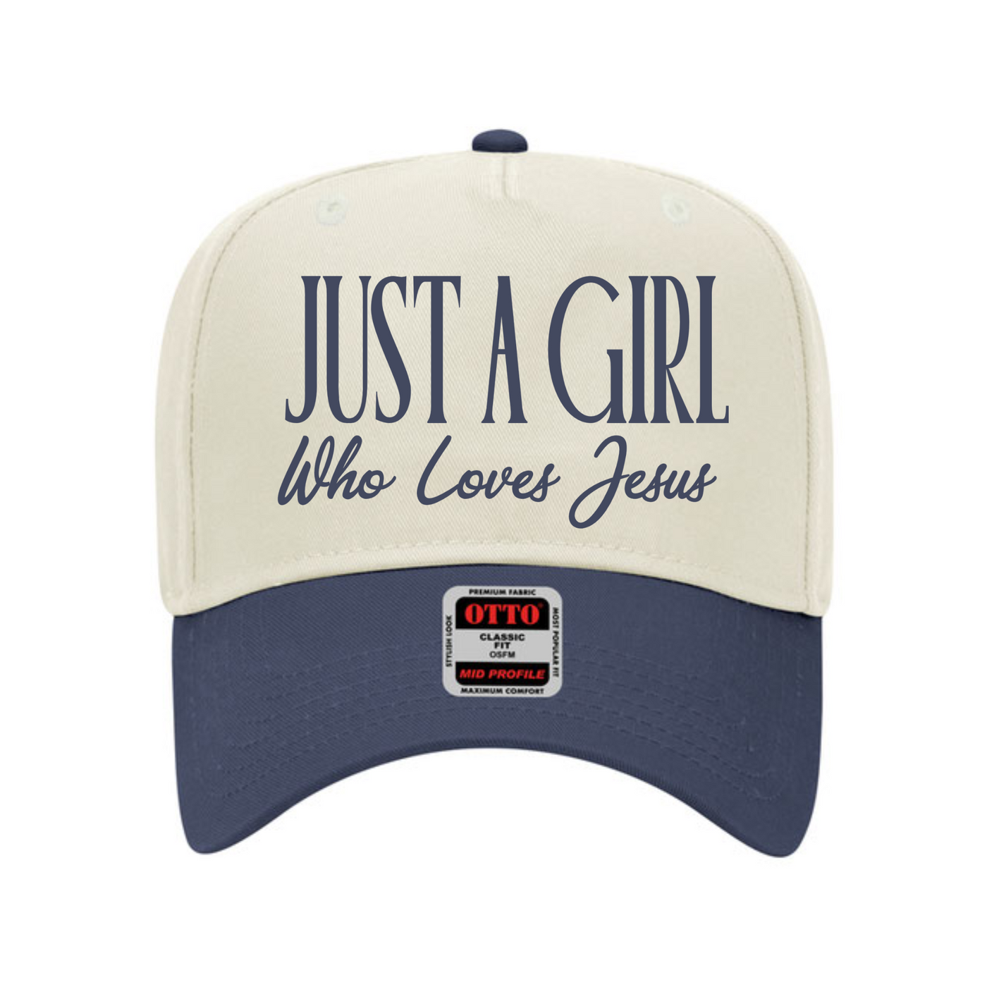 Just a Girl Who Loves Jesus Trucker Hat