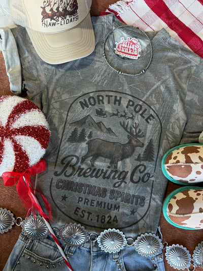 North Pole Brewing Co RealTree Camo Graphic Tee