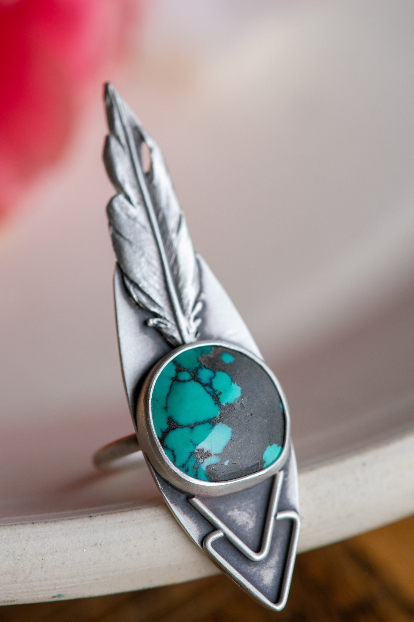 OLD WORLD TURQUOISE DIVINER RING