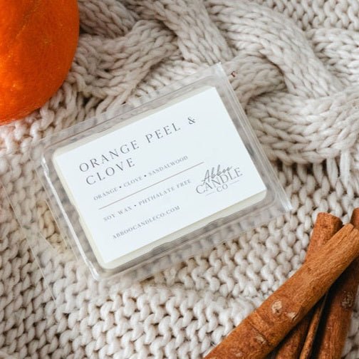 Orange Peel and Clove Soy Wax Melts